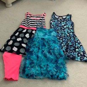Justice summer dresses. Size 18